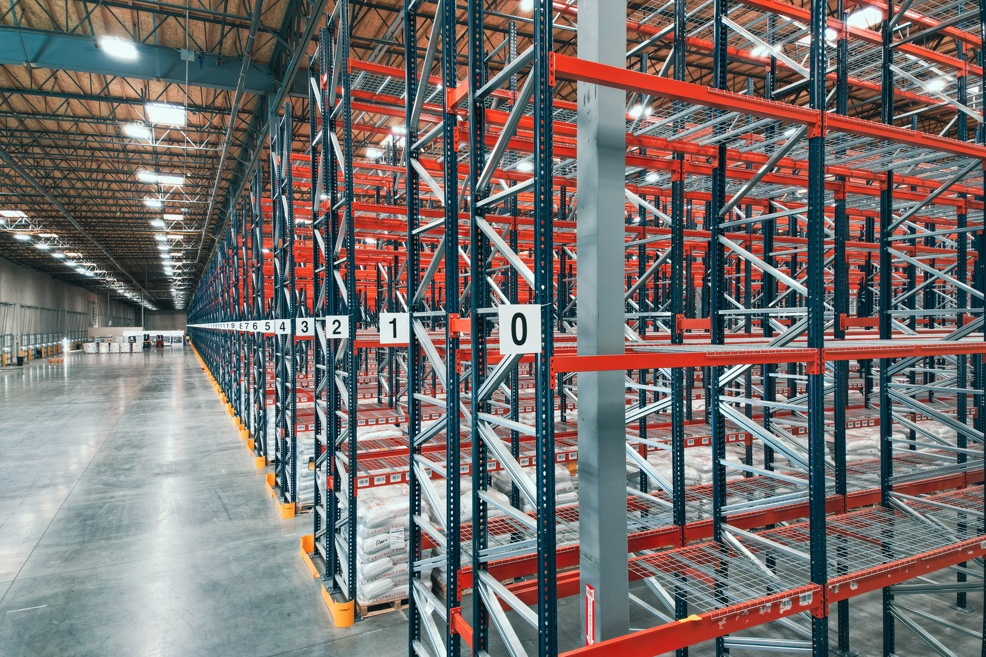 Industrial pallet racking warehouse in Pell City Alabama