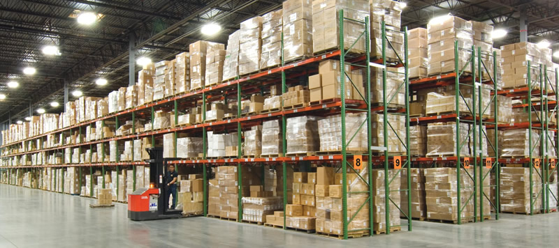 Industrial pallet racking warehouse in Birmingham Alabama